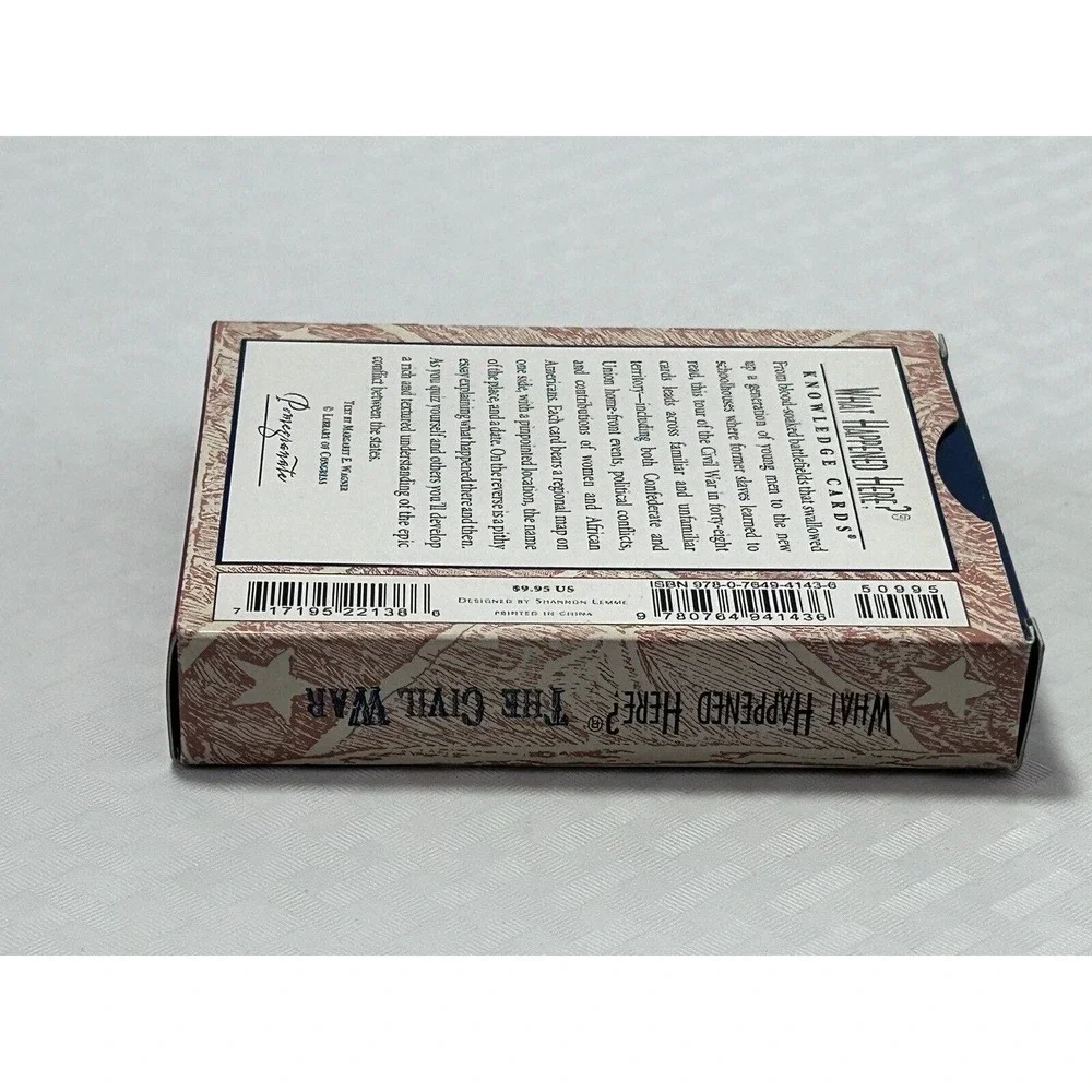 What Happened Here- The Civil War Knowledge Cards (48 Card Deck) Margaret Wagner